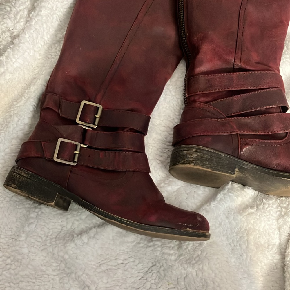 Buckle Detail Madden Girl Boots - Picture 2 of 8